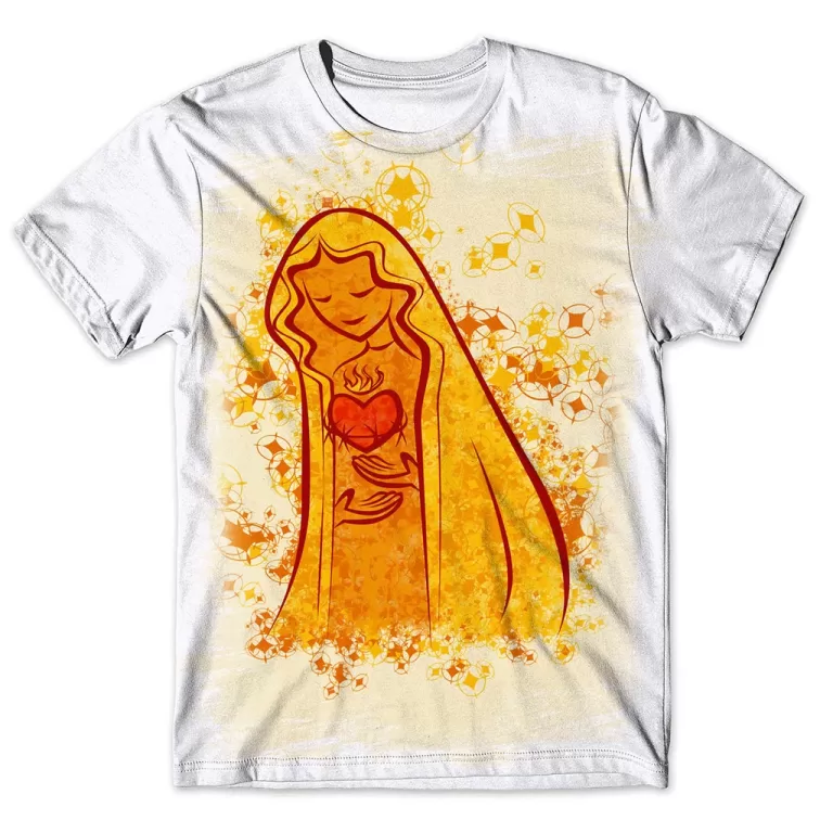 Camisa Camiseta Masculina Nossa Senhora Aparecida 