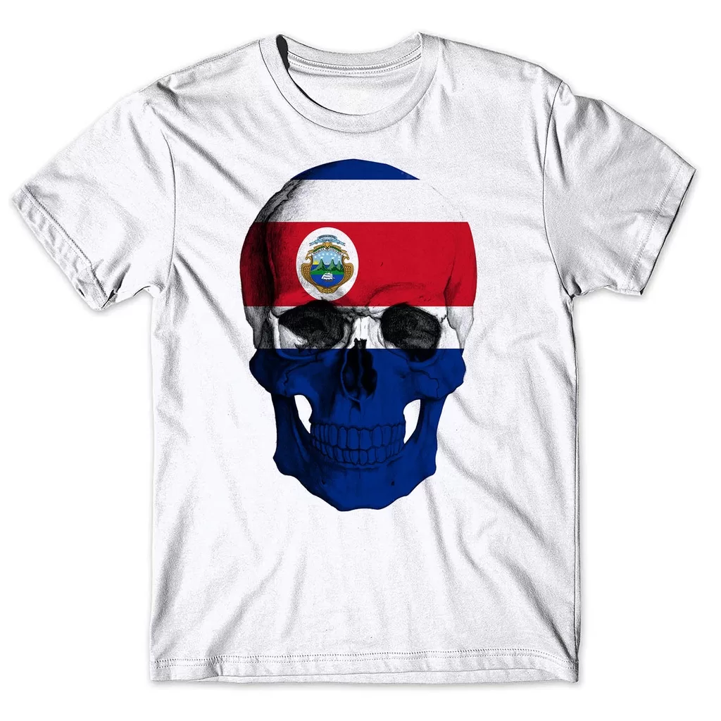 Camisa Camiseta Masculina Caveira Costa Rica  1