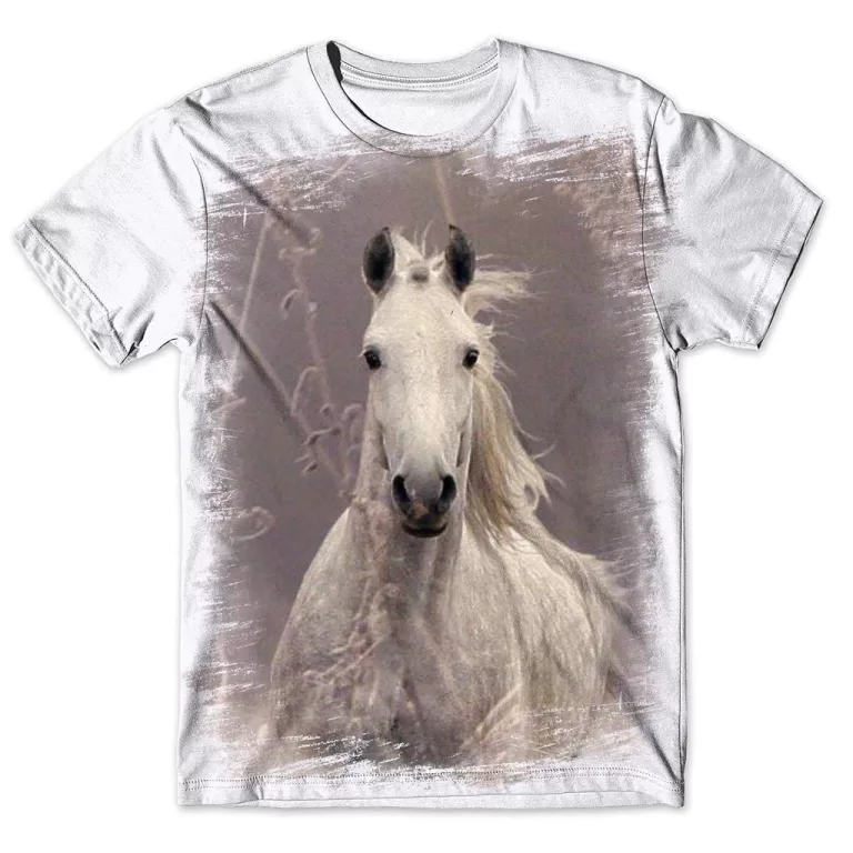Camisa Camiseta Masculina Cavalo 5