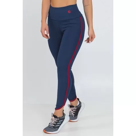 Legging Viés Marinho – Zero Transparência 