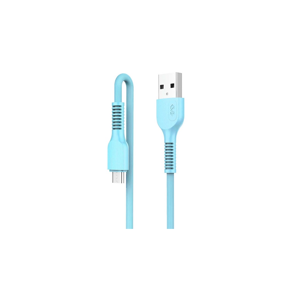 Cabo Micro Usb Miccell Pvc 1M Azul – VQ-D88
