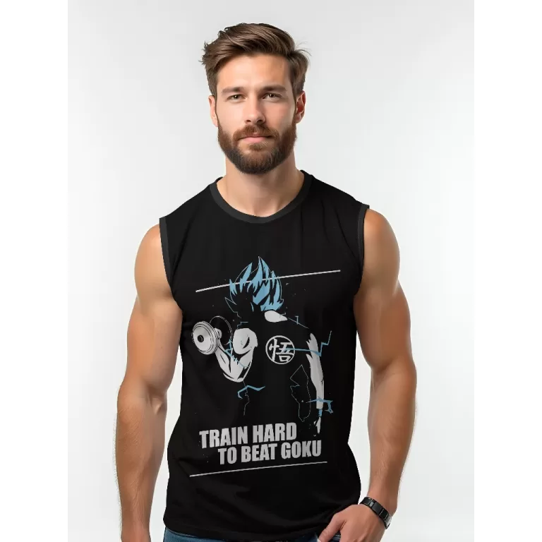 Camiseta Dry Fit Masculina UV 50+ Goku no Pain Est