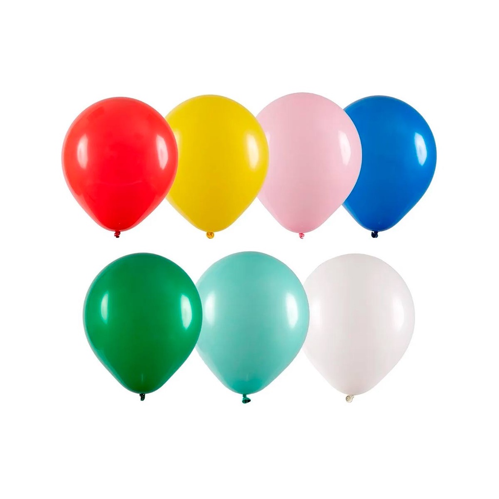 Balão 5 Polegadas Redondo Liso Balões Joy 50und