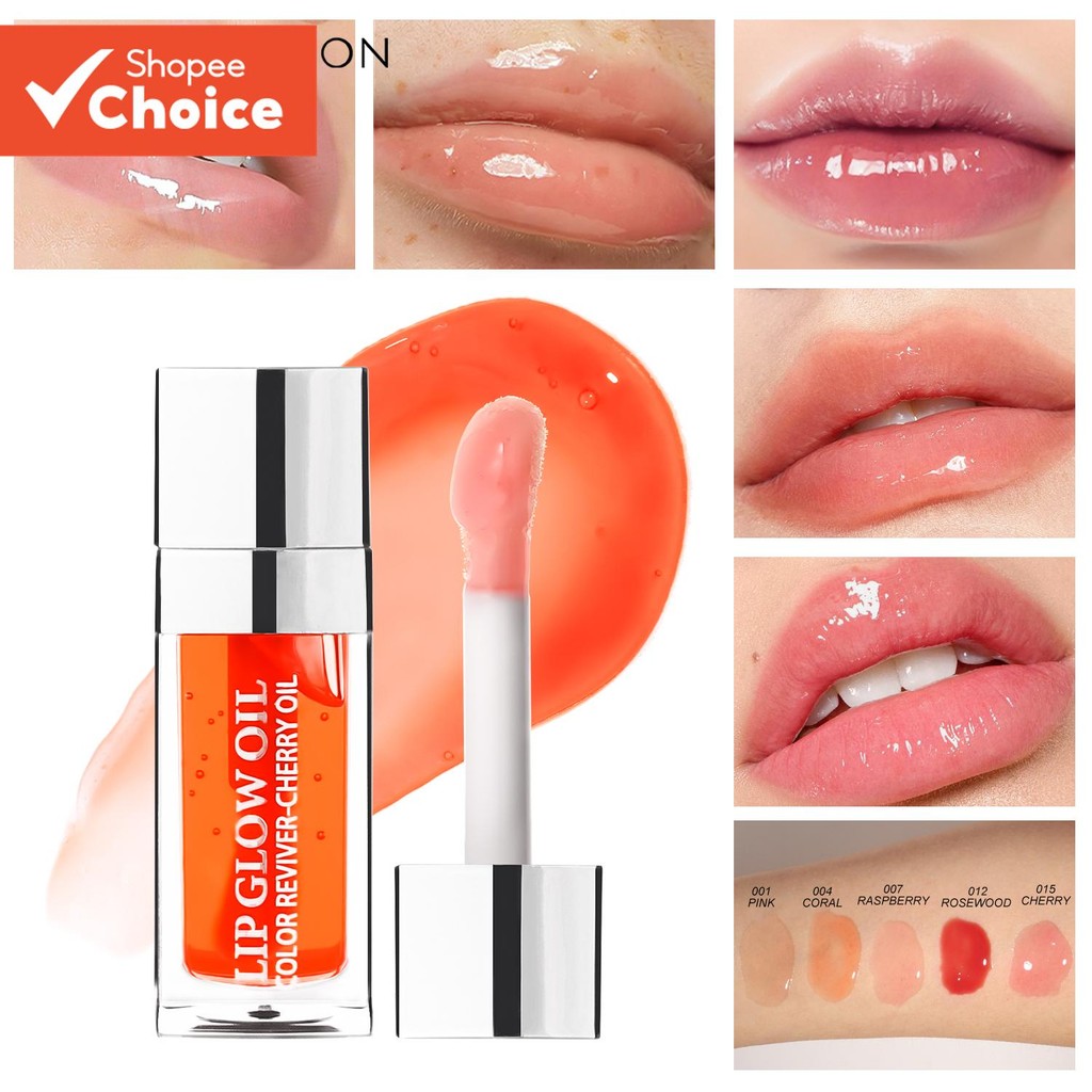 Óleo De Mel Labial YOUNG VISION : Plumping , Nutritivo , 6ml , Batom De Maquiagem Barato Com Brilho