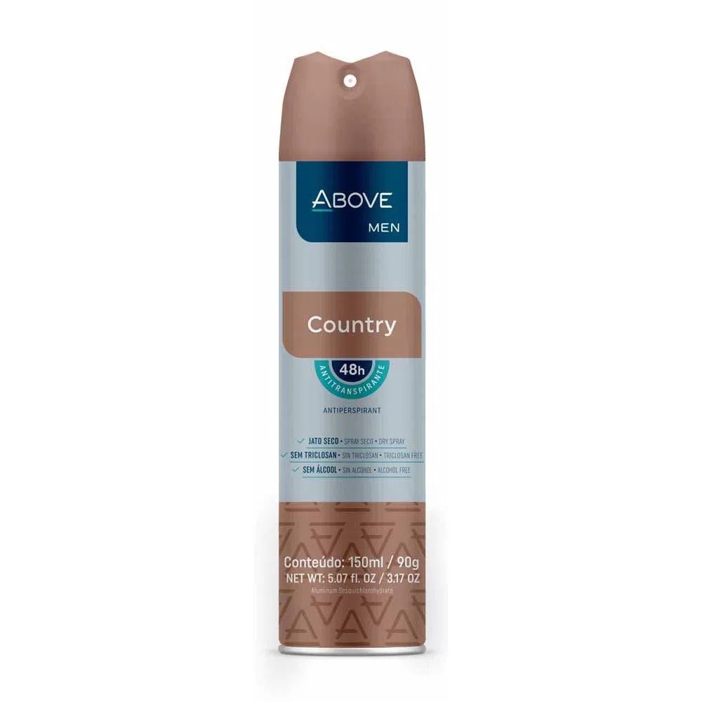 Above Desodorante Reg. Country Men 150ml/90g (Mas)