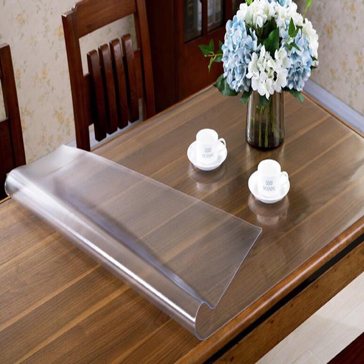 Toalha De Mesa Plastico Transparente Impermeável