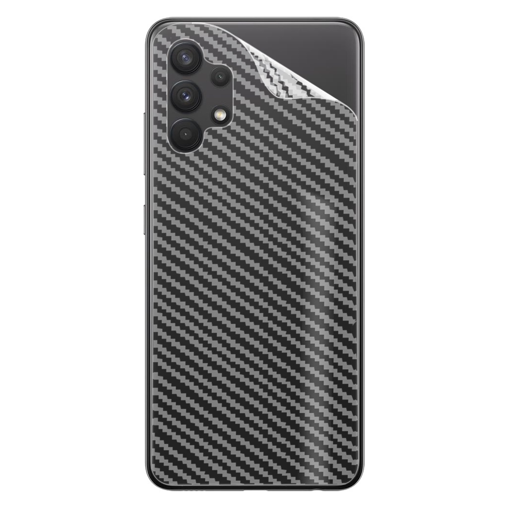 02 Película Fibra Carbono Skin Traseira Galaxy A32 4G A325 – Cell In Power25