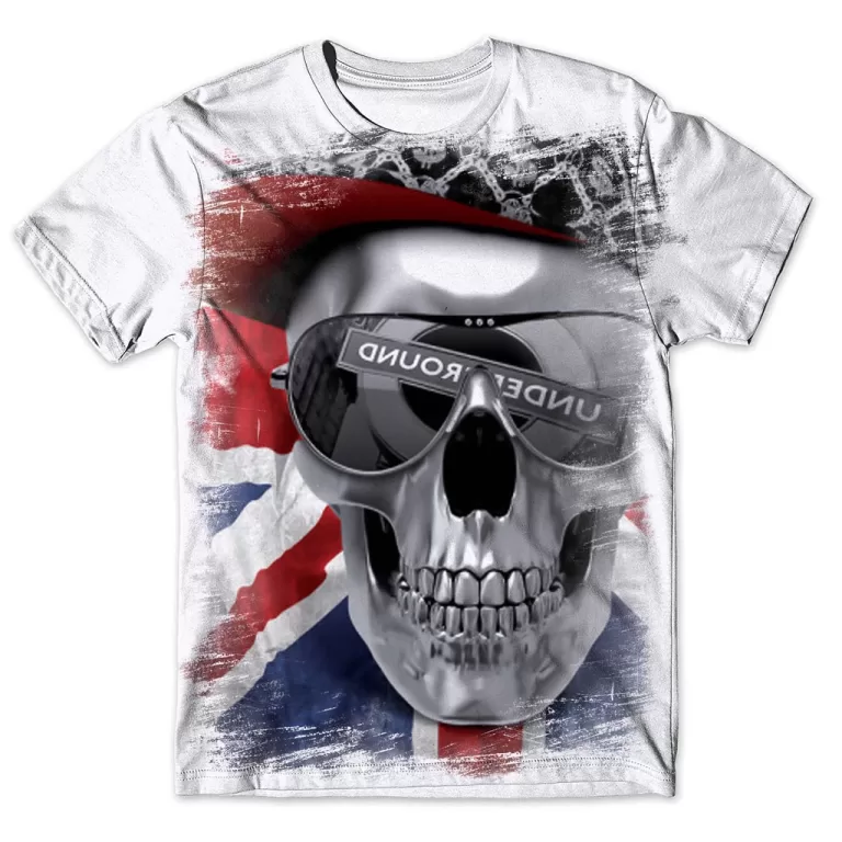 Camisa Camiseta Masculina Caveira Mexicana 53
