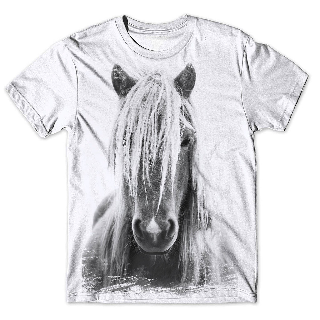 Camisa Camiseta Masculina Cavalo 163