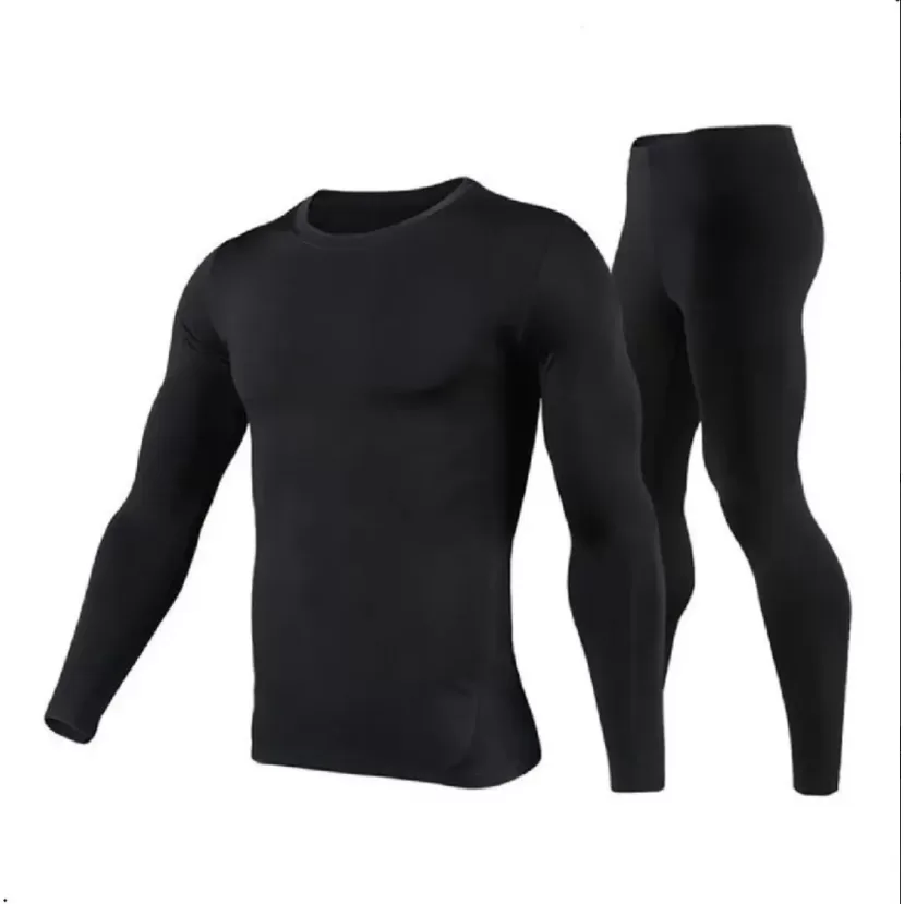 Conjunto Térmico Segunda Pele Unissex  Proteção Contra Frio Intenso  Blusa + Calça  Inverno / Viagem