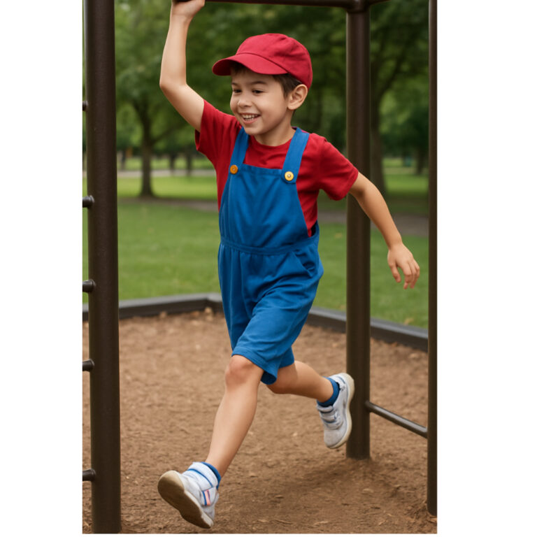 Fantasia Infantil Super Mario Bros E Luigi Com Boi