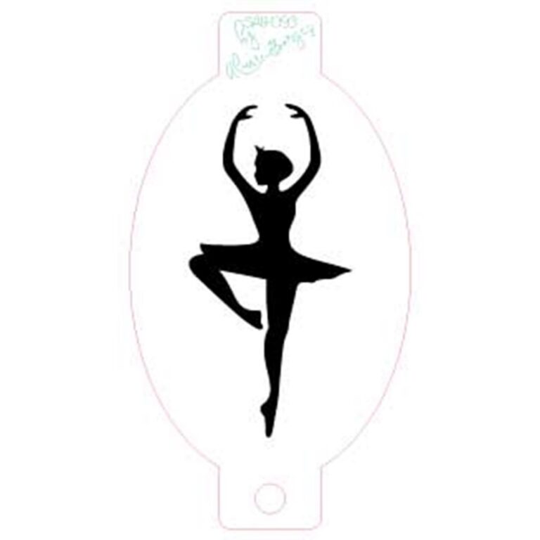 Stencil Bailarina