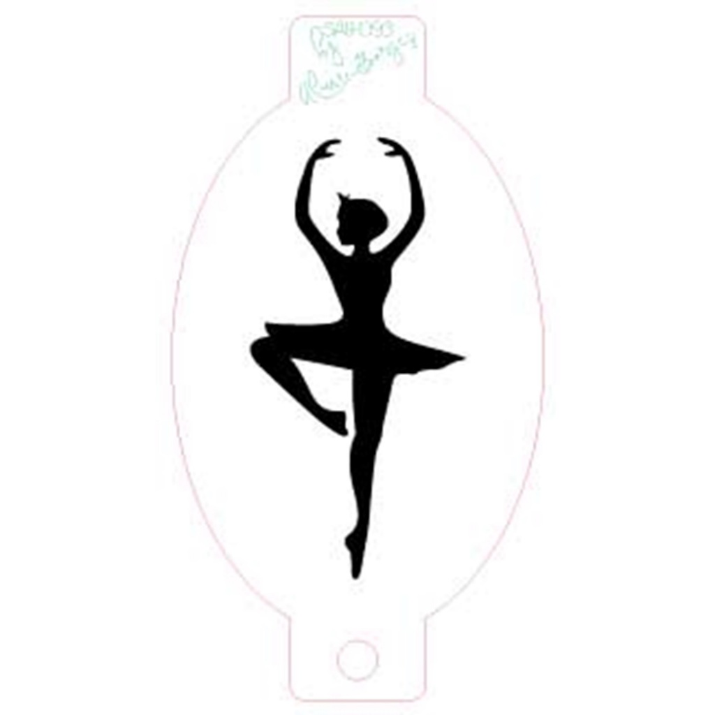 Stencil Bailarina