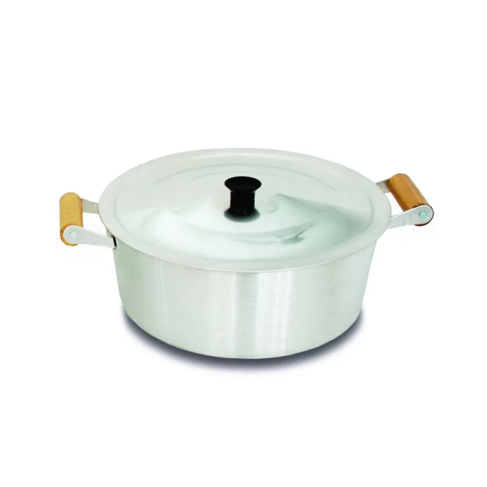 Panela Caçarola Alumínio Especial Polido Reforçado N.22