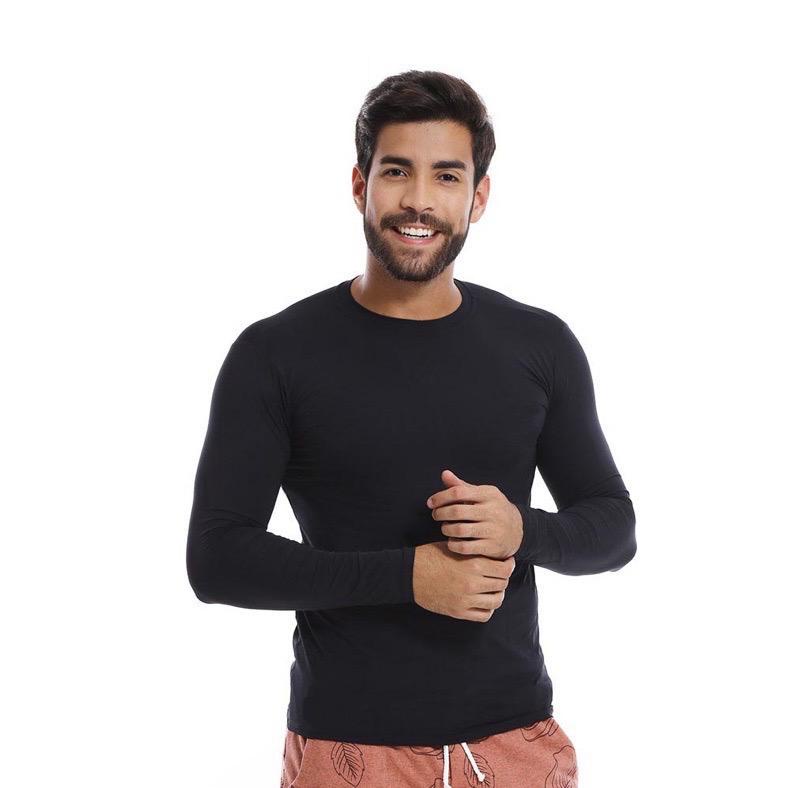 Camisas Proteção Solar Uv+50 Camiseta Segunda Pele Moda Praia Promoção Premium