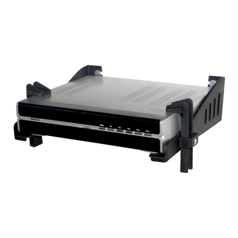 SUPORTE UNIVERSAL DE FERRO PARA ROTEADORES E RECEP