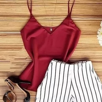 Blusinha Vinho Alcinha Viscose