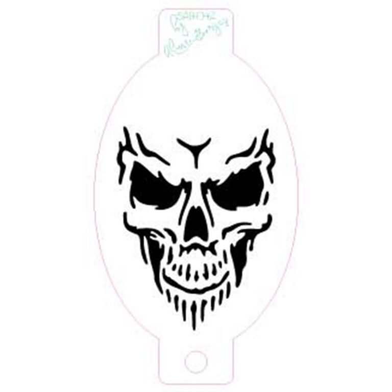 Stencil Caveira