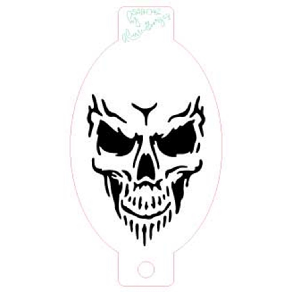 Stencil Caveira