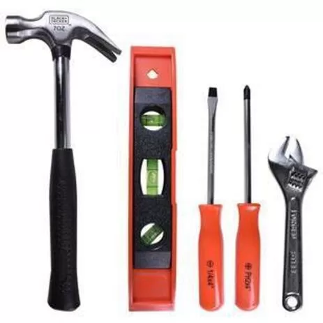 Kit de ferramentas Black+Decker 5 peças
