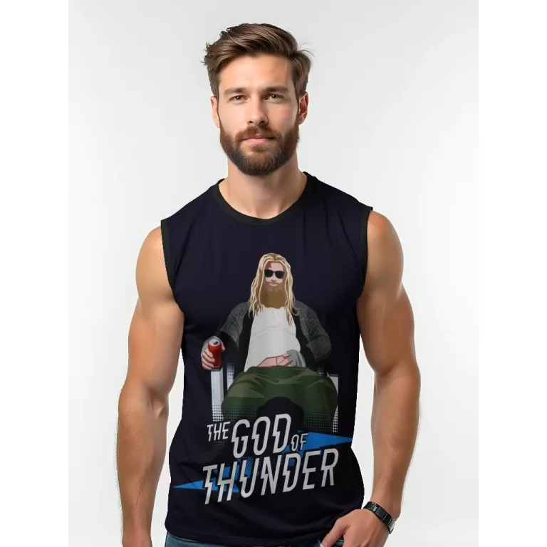 Camiseta Dry Fit Masculina UV 50+ God Of Thunder E