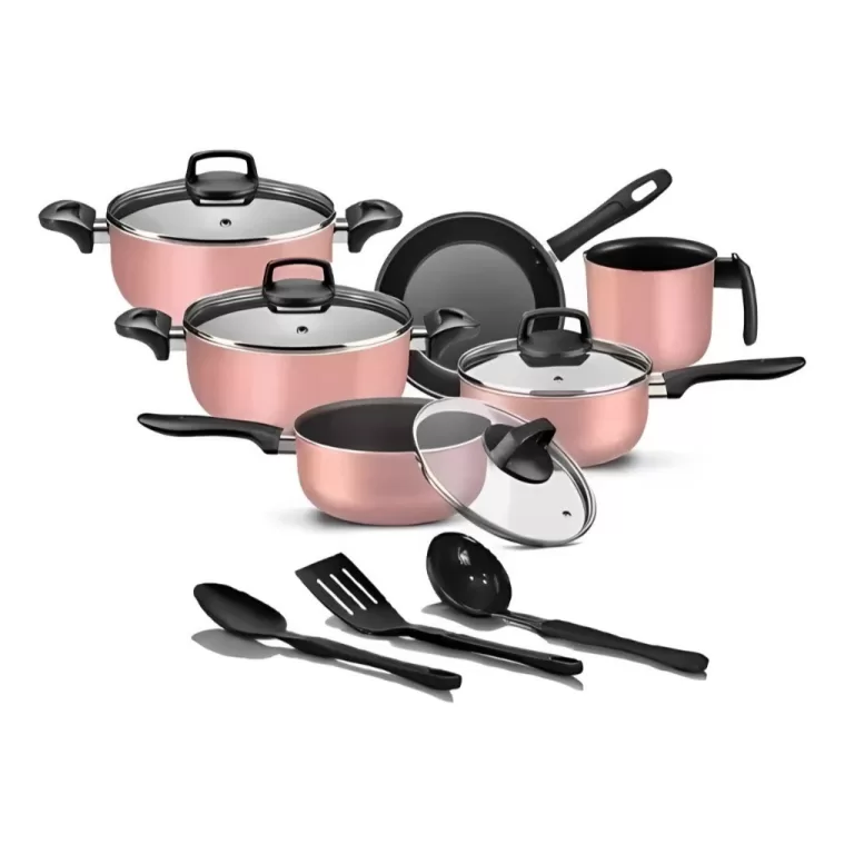 Jogo De Panelas Antiaderente 9 Peças Kit Conjunto