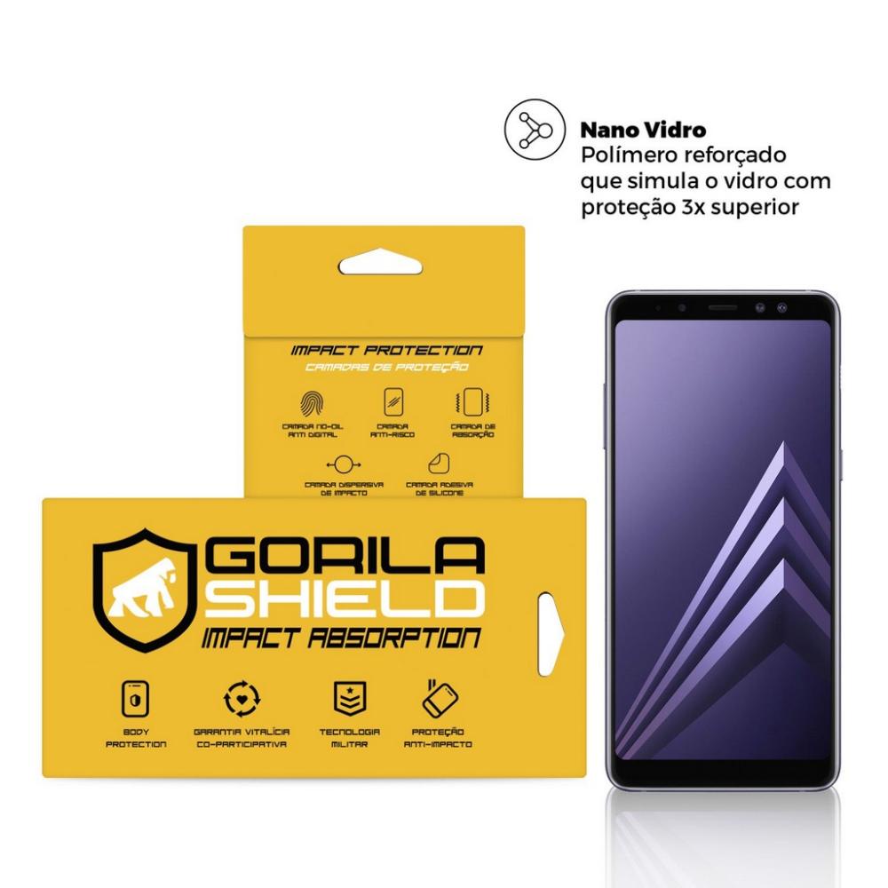 Película de Nano Vidro para Samsung Galaxy A8 Plus – Gorila Shield