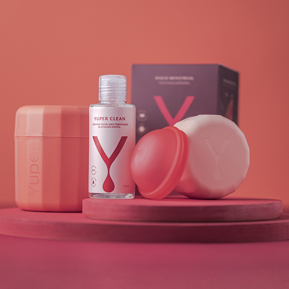 Disco Menstrual Yuper + Esterilizador + Yuper Clean