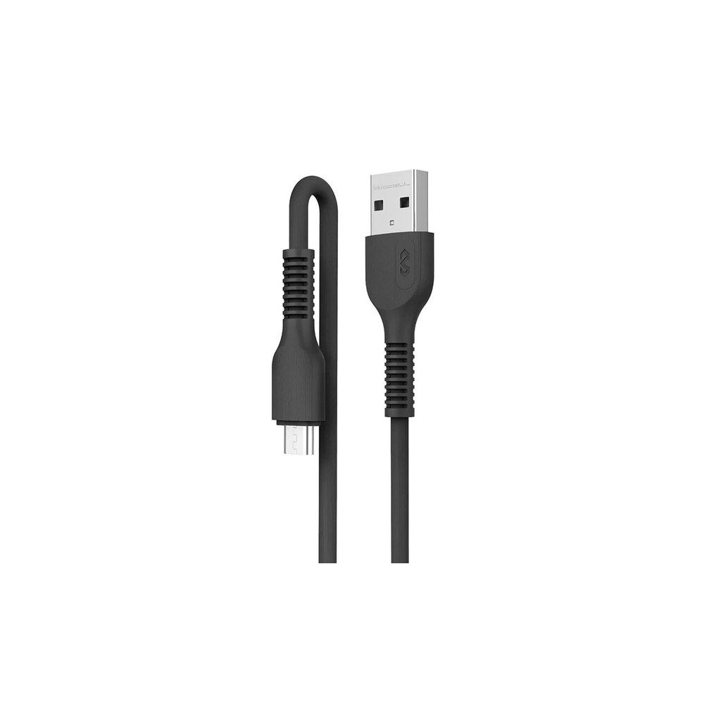 Cabo Micro Usb Miccell Pvc 1M Preto – VQ-D88