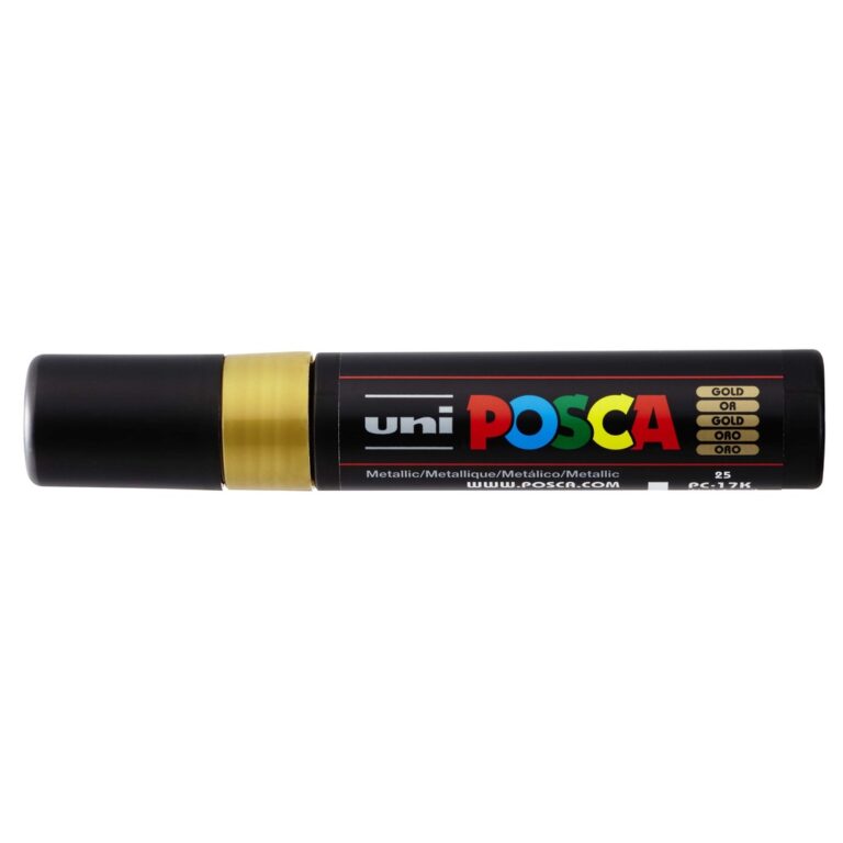 Caneta Posca Pc-17k Ponta 15mm Ouro – Unibal