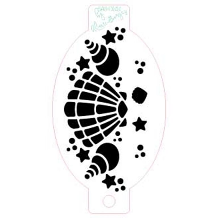 Stencil Conchas
