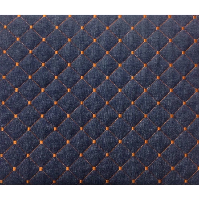 TECIDO MATELASSADO JEANS TRADICIONAL POÁ CARAMELO