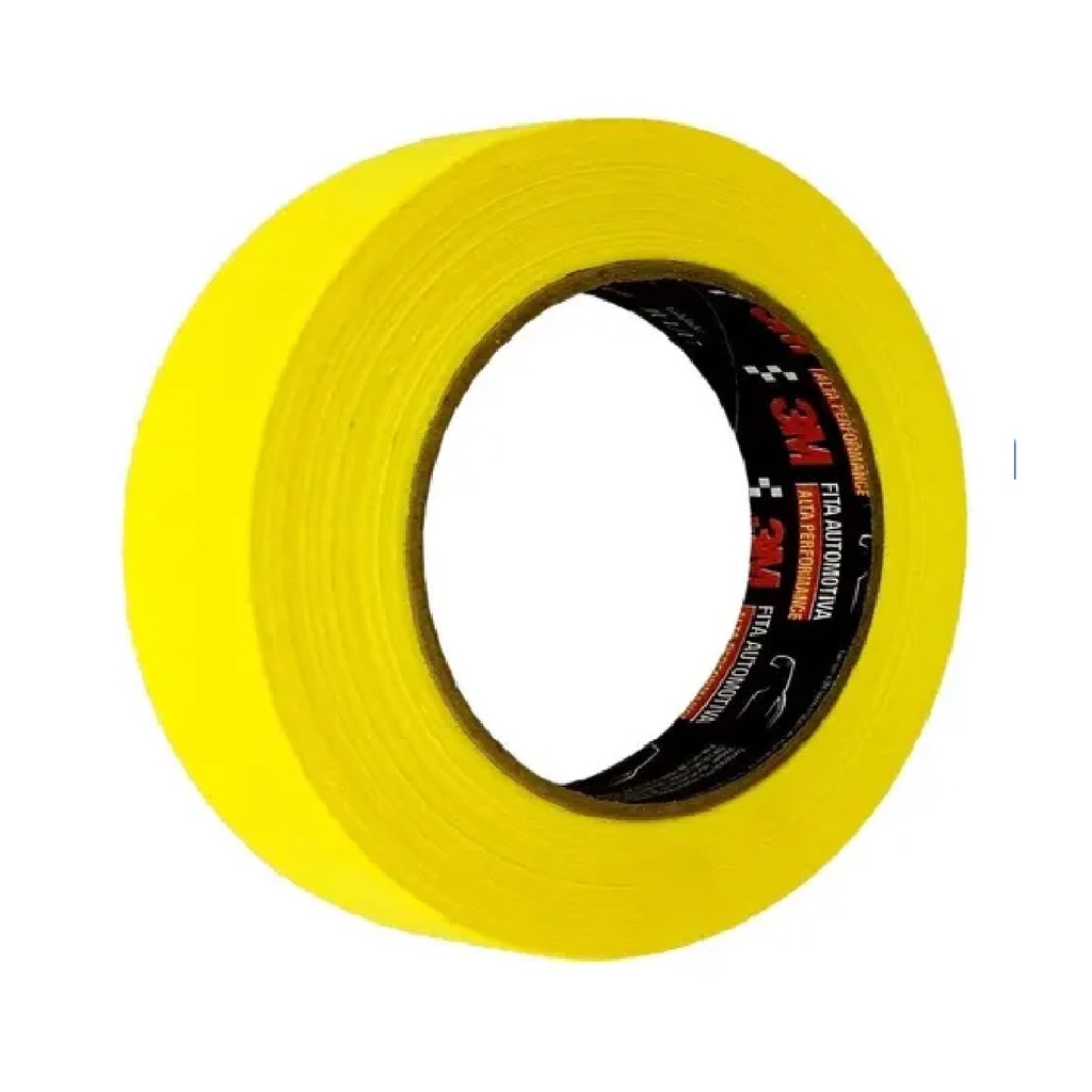Fita Crepe 3m Automotiva Mascaramento 18mm X 40m 3m – 1 Rolo