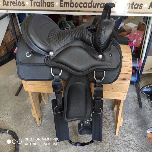 Sela Americana Tradicional +cabeçada + Cabresto