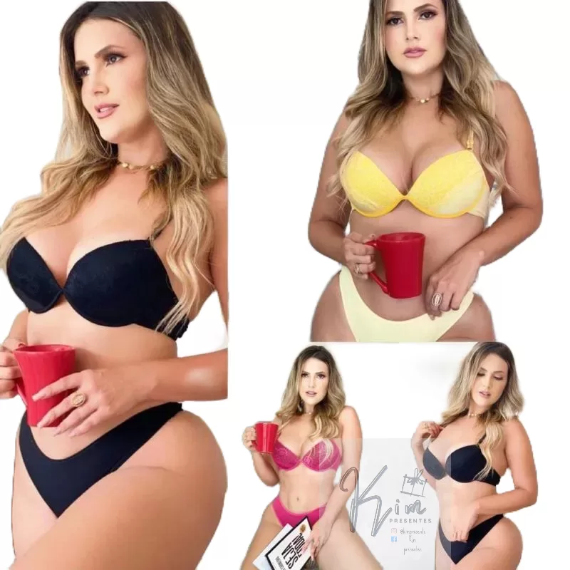 KIT 15 CONJUNTOS DE LINGERIE ATACADÃO