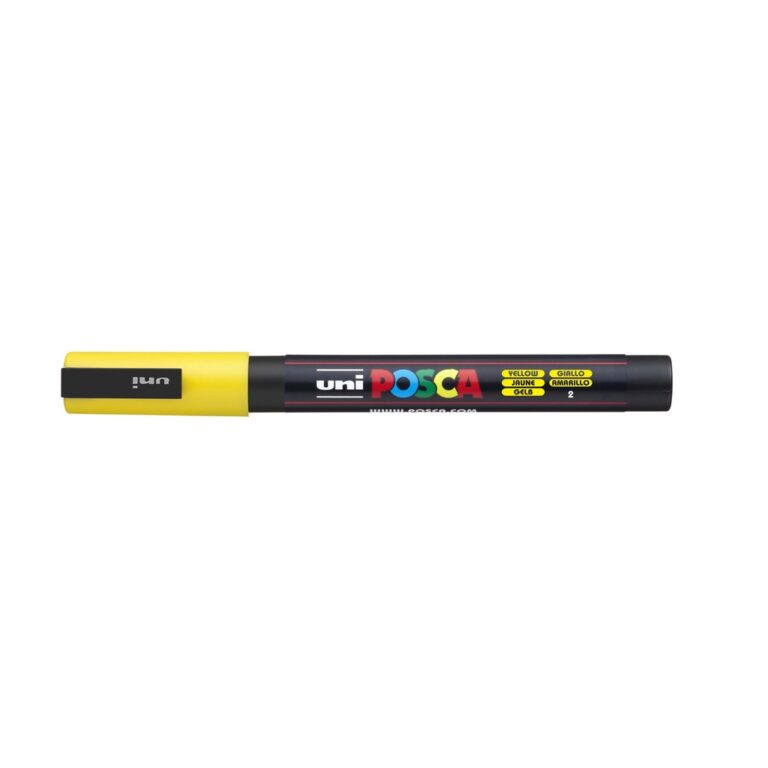 Caneta Posca Pc-3m Fine Line Amarela – Uniba