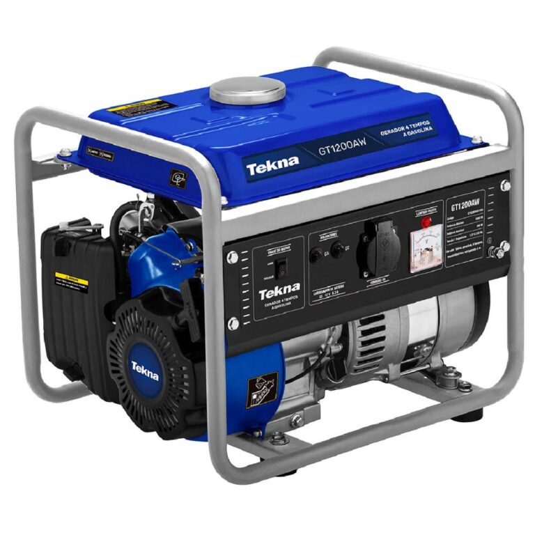 Gerador á Gasolina 1,2 KVA 4 Tempos GT1200 Monof