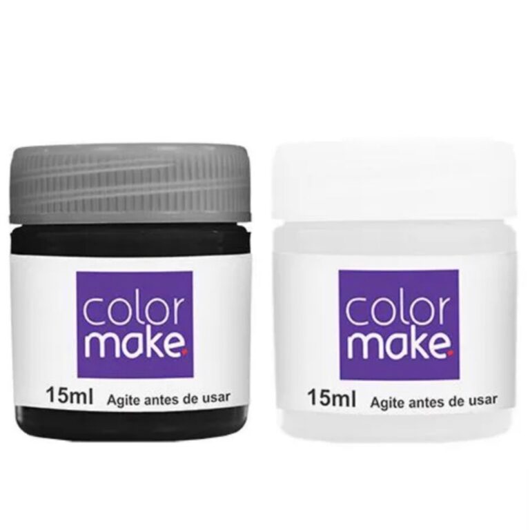 Kit Tinta Liquida Facial Colormake 15ml C/ 2 (pret
