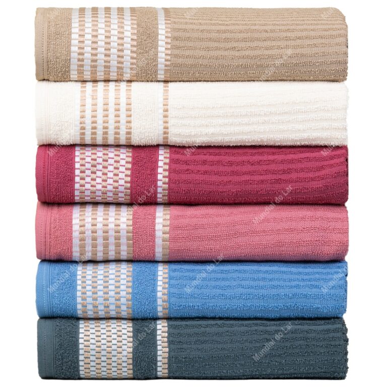 Toalha Rosto Algodão premium linha esmeralda delu