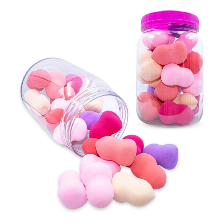 Pote 24 Esponjas Para Maquiagem Base Corretivo Pó