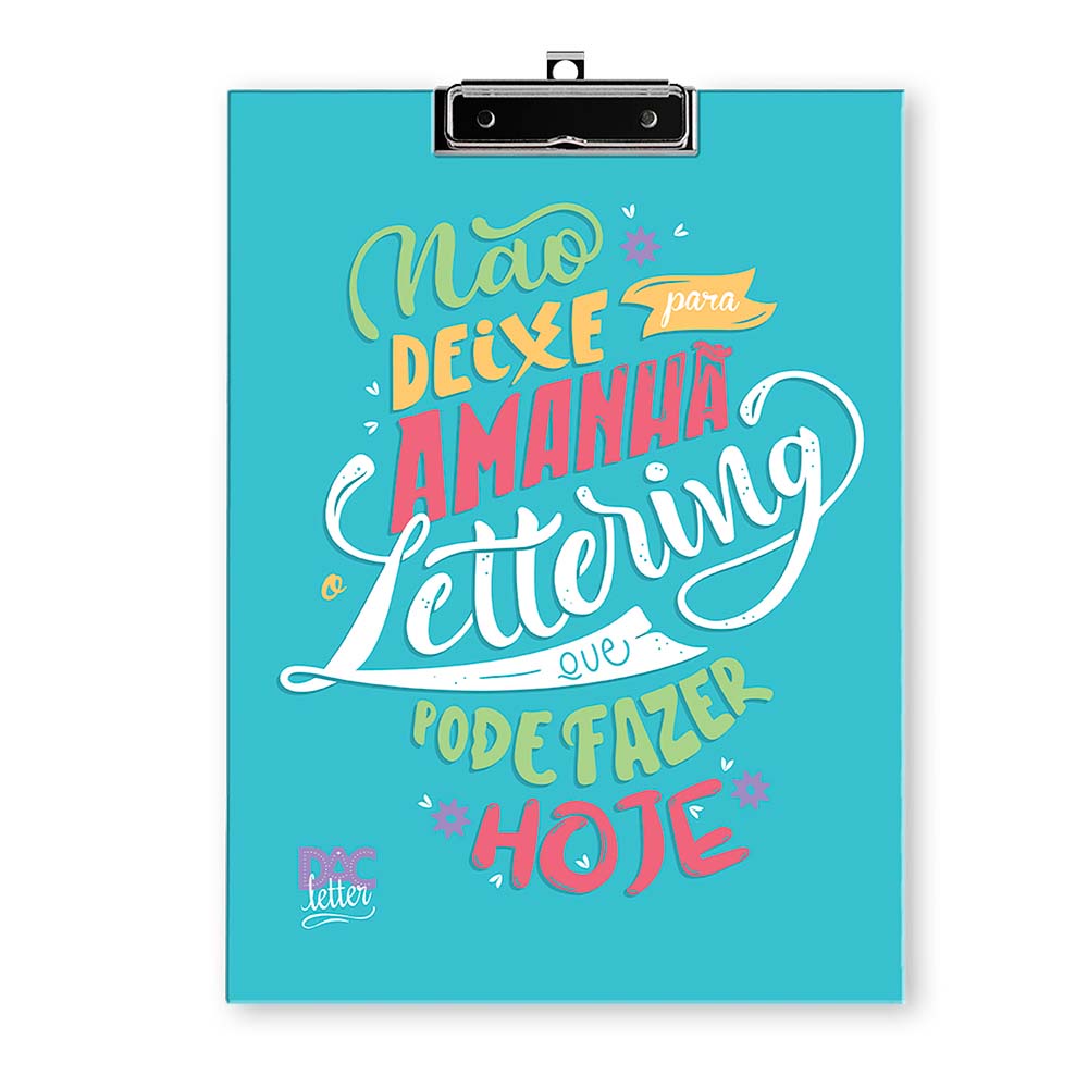 Prancheta Para Desenho Lettering 20fls – Dac