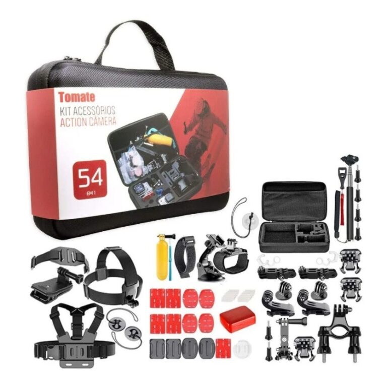 Kit 53 Acessórios Action Camera Gopro Hero 6 5 4 