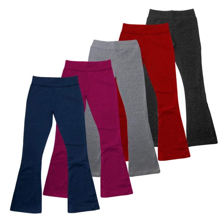 Calça Legging  flare Infantil 1 ao 14 em Cotton p