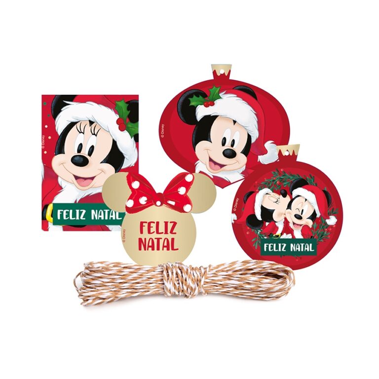 Kit Fechamento P/ Presente – Natal Disney &#