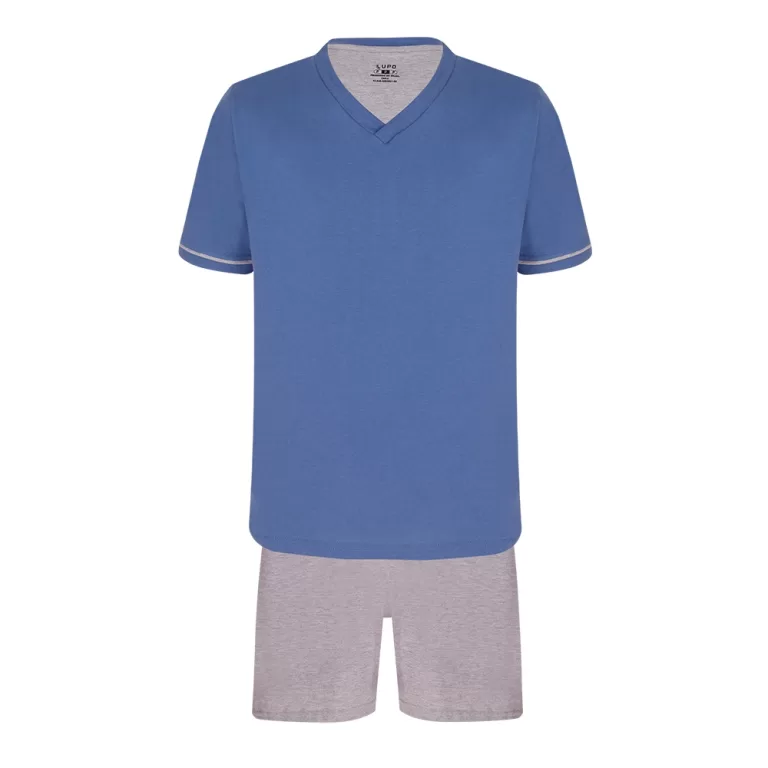 Pijama Masculino Curto Lupo 28000-001