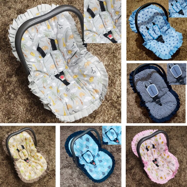Capa Para Bebe Conforto Acolchoada Macia c/ Abertu