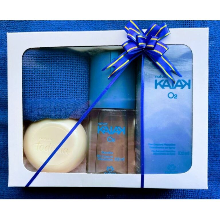 Deo corporal masculino com sabonete e toalhinha pr