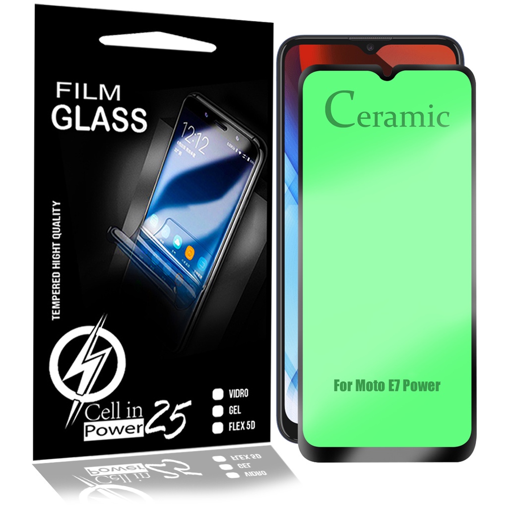 Película 9d Cerâmica Para Moto E7 Power 6.5 XT2097 – Cell In Power25