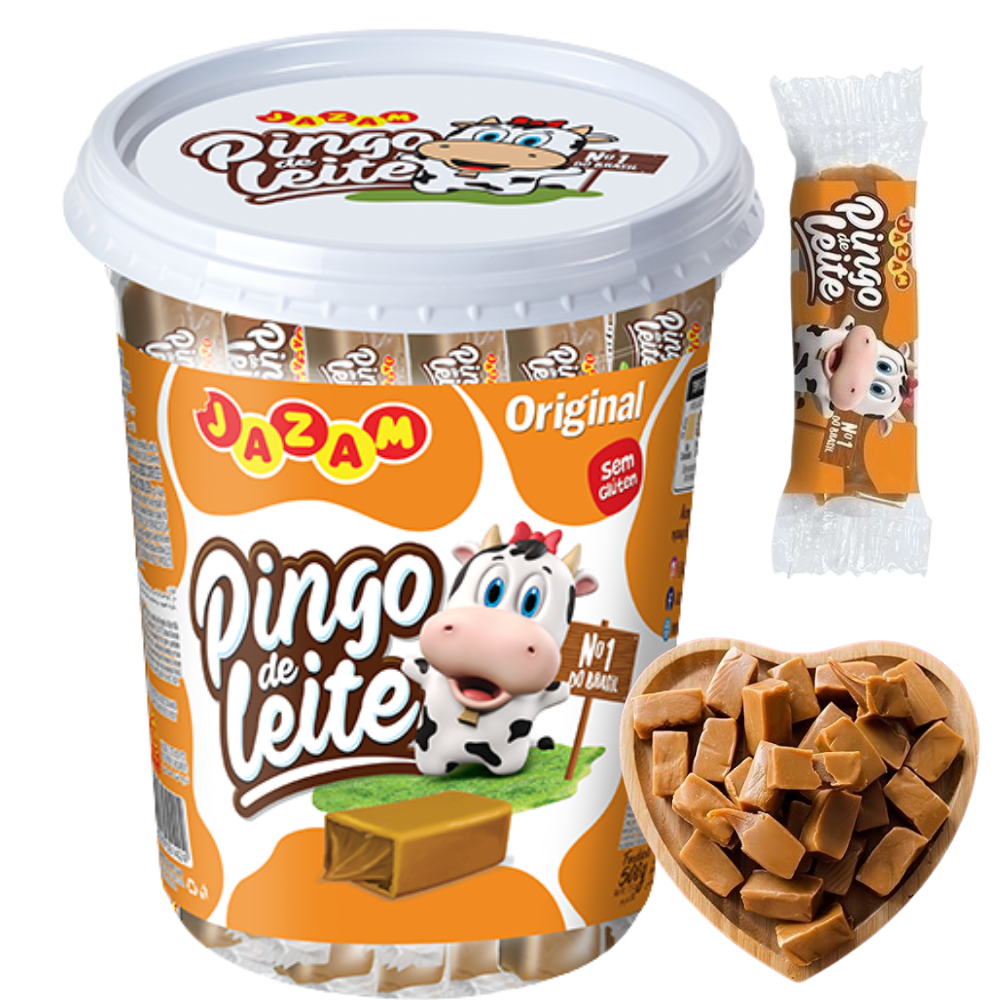 Pingo De Leite Tradicional c/50 unidades 500g – Jazam
