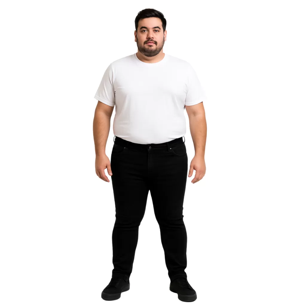 Calça Jeans Masculina Plus Size e  Normal Skinny c/ Lycra Original Oferta